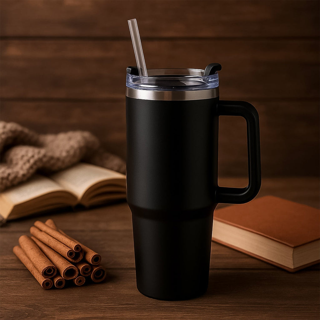 ALVENZA Insulated Travel Mug – 1200 ML Stainless Steel Vacuum Tumbler