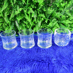 Glass Drinkware Set 4-Piece Mugs & Tumblers | TableNest