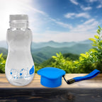 Travel Water Bottle Portable, BPA-Free 280ml - Front View