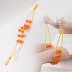 Back Massage Roller Rope Portable Pain Relief & Muscle Relaxation - Back View