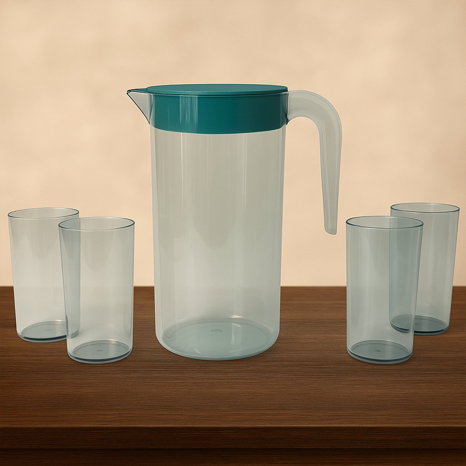 ALVENZA Crystal Premium Jug – 1500ml BPA-Free Unbreakable Set