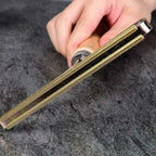 Lint Remover Double-Sided with Wooden Handle - Back View