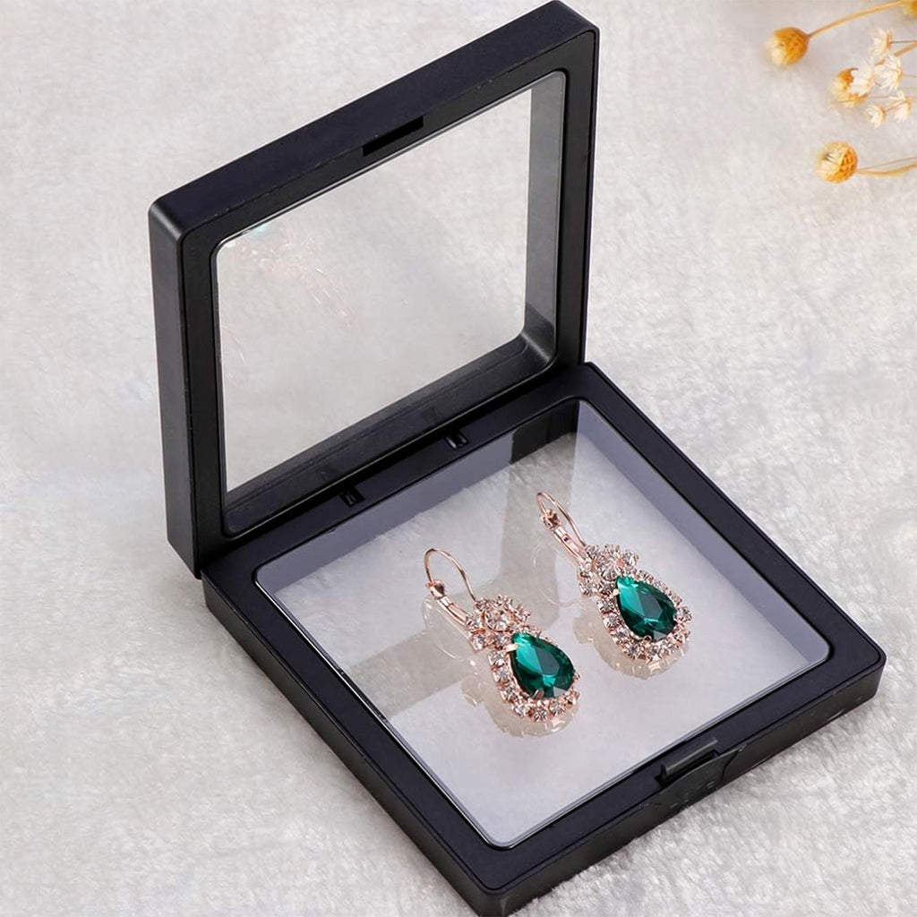 Transparent Jewellery Display Box Floating 3D Effect for Showcasing - Detail View 6