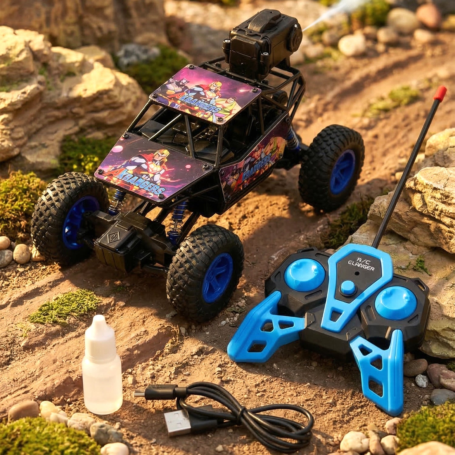 ALVENZA Remote Control Rock Crawler – Off-Road Adventure Toy for Kids