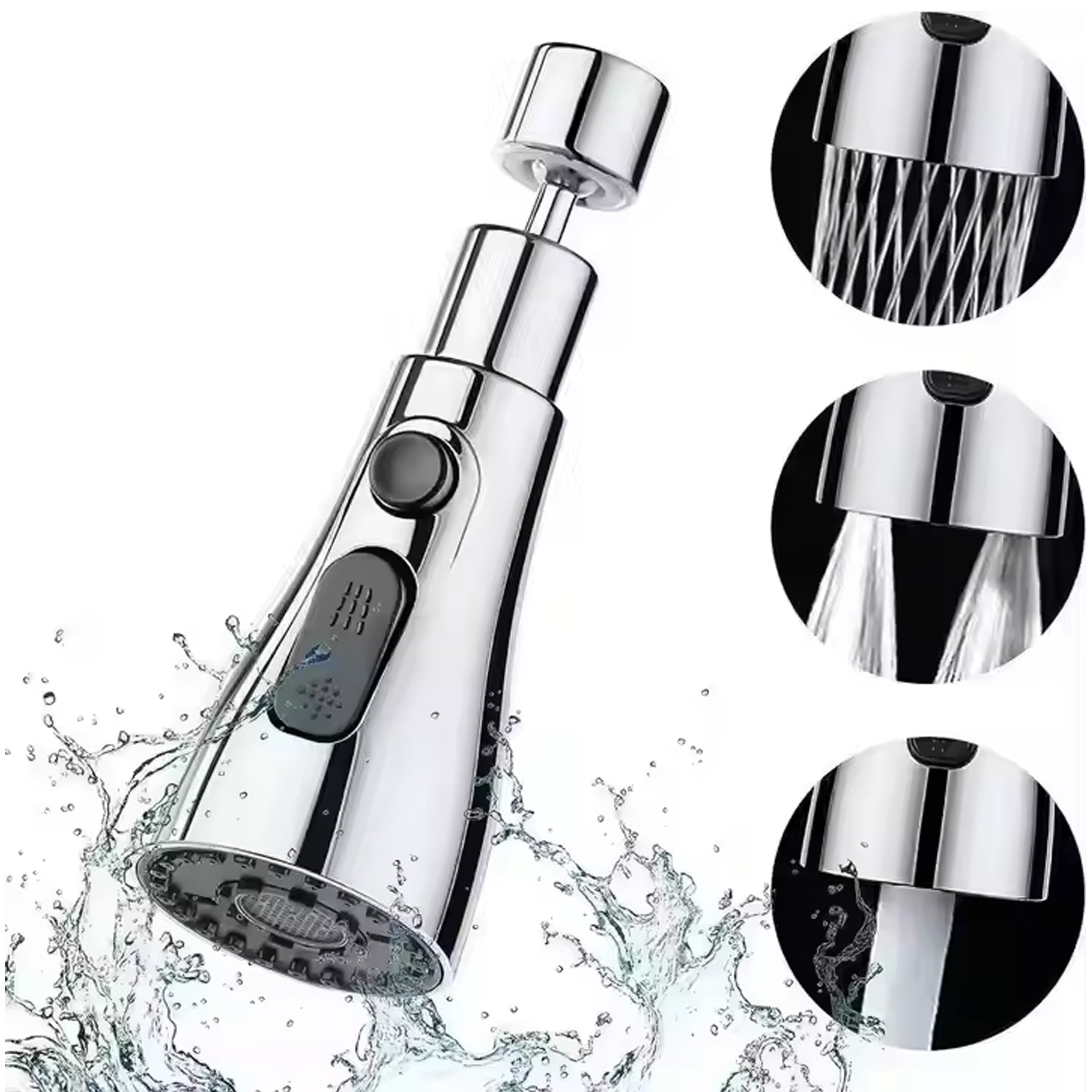 Kitchen Faucet Sprayer 3-Function Pull Down |