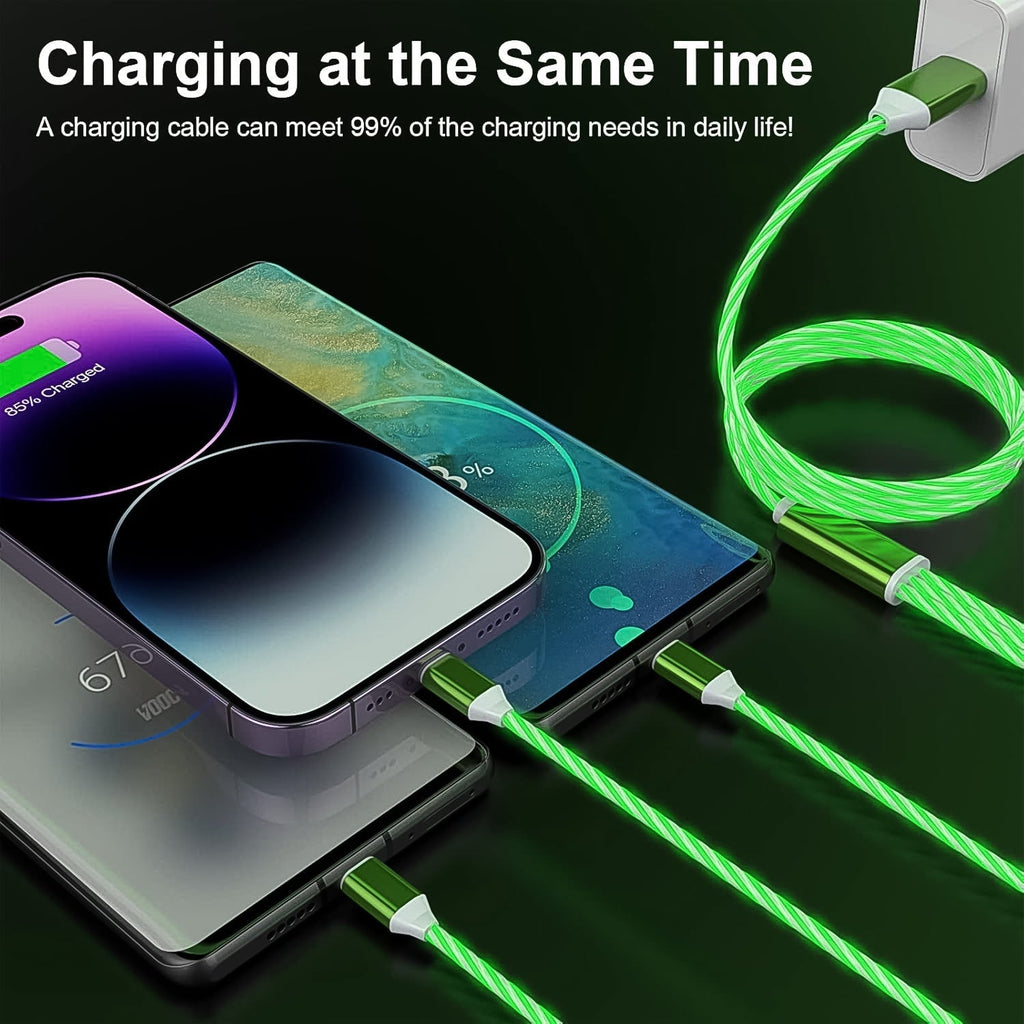 ALVENZA 3-in-1 Charging Cable – LED Fast Charger for Multi-Devices | Gambit