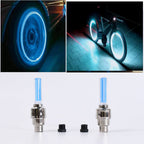 ALVENZA LED Tyre Valve Caps – Motion-Activated Light | RaceVault