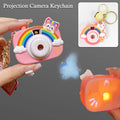 ALVENZA Projective Camera Keychain – Fun Rainbow Image Projector