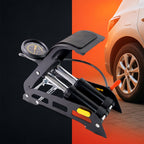 ALVENZA Foot Air Pump – Dual Cylinder, 150 PSI for Car & Bike | Carivox