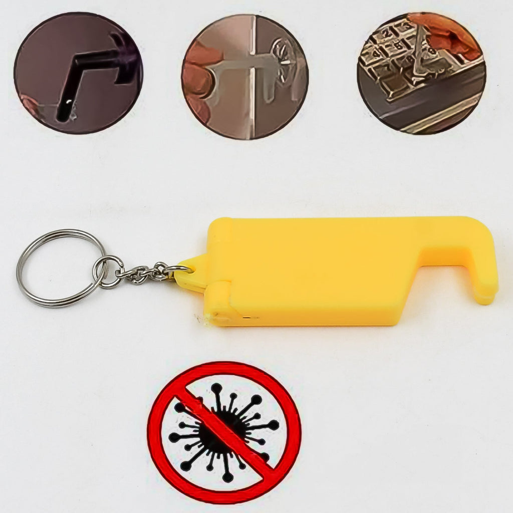 ALVENZA Plastic Keychain with Mobile Stand – Lightweight & Durable