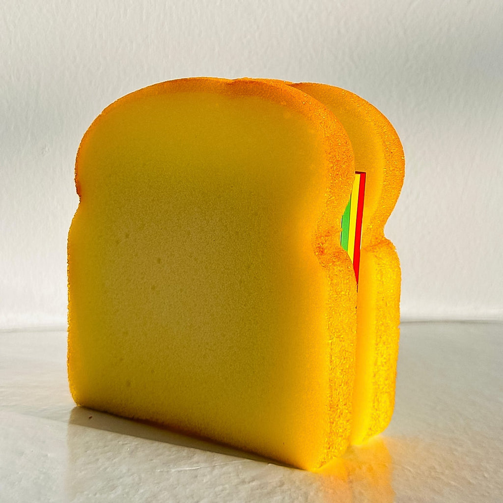 Sandwich Sticky Notes 80 Multicolor Pages | Foloria - Front View