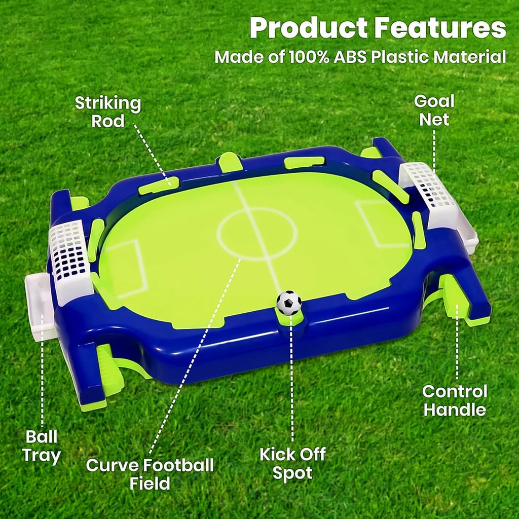 ALVENZA Tabletop Football Flickers Game – Interactive Indoor Soccer Fun