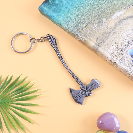 ALVENZA Axe Keychain – Durable Premium Metal 3D Design Accessory