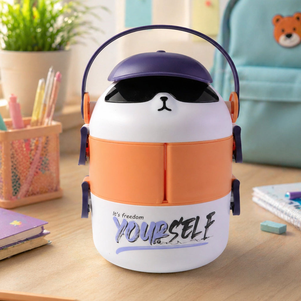 Kids Double Layer Lunch Box The Perfect Food Storage Solution - Detail View 8