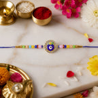 ALVENZA Bro Evil Eye Charm Rakhi - Unique Protective Design for Bhai