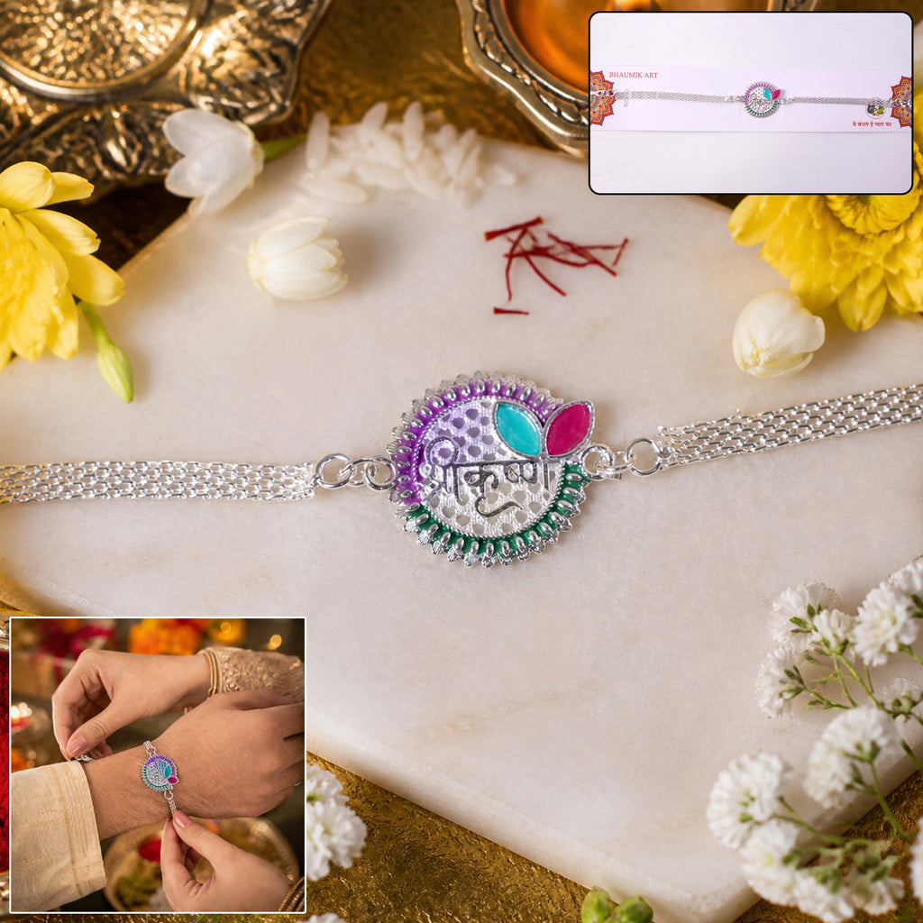 ALVENZA Rakhi – Elegant Shree Krishna Design for Raksha Bandhan