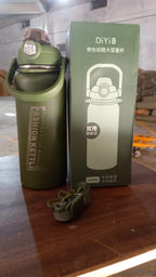 ALVENZA Insulated Water Bottle – 1.5L Stainless Steel with Straw | Own Hydrate
