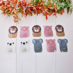Wall Mounted Cartoon Hooks Self-Adhesive, Kid-Friendly Design - Detail View 5