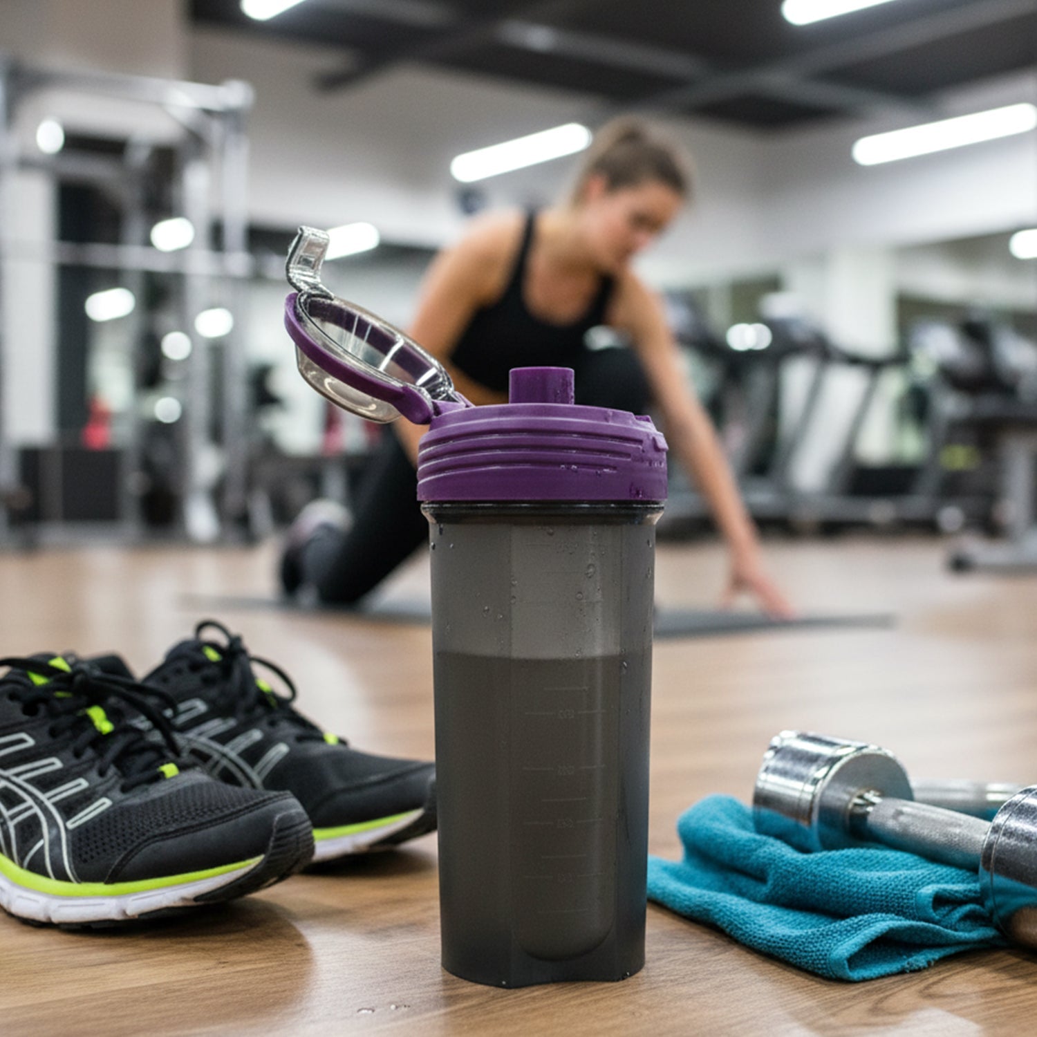 700 ML Protein Shaker Bottle – Leak-Resistant, Portable Hydration