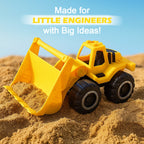 Friction-Powered Construction Toy Durable & Battery-Free Play Vehicle - Detail View 6