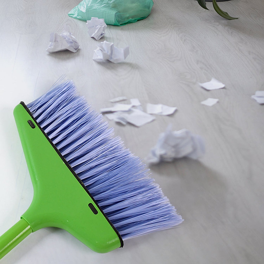 ALVENZA Dustpan and Brush Set – Ergonomic Handle for Easy Sweeping