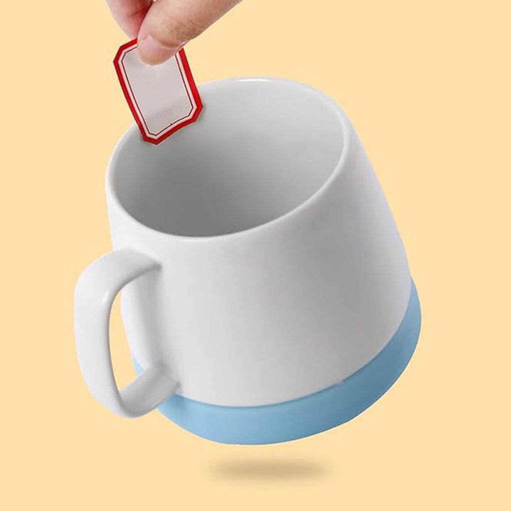 Writable Label Stickers Easy to Use with Red Border for Clarity - Detail View 6