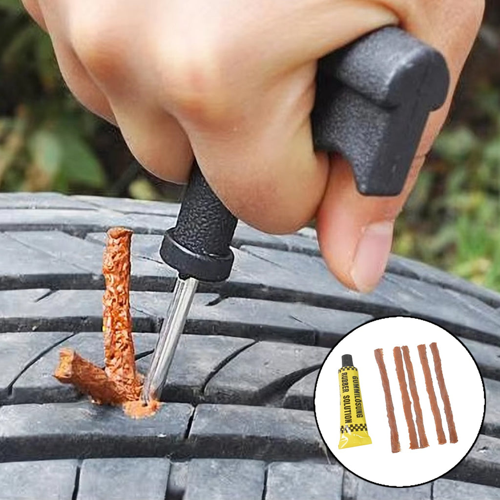 ALVENZA Tire Repair Kit – 13-Piece Portable Set | PowerPulse