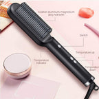 Hair Straightener – Keratin Ceramic & Scalp Massager | Calm & Curl