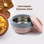 ALVENZA Insulated Casserole – 4500ml Floral Steel for Hot Food | DeoDap