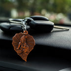 ALVENZA Bal Krishna Antique Bronze Keychain – Spiritual & Durable