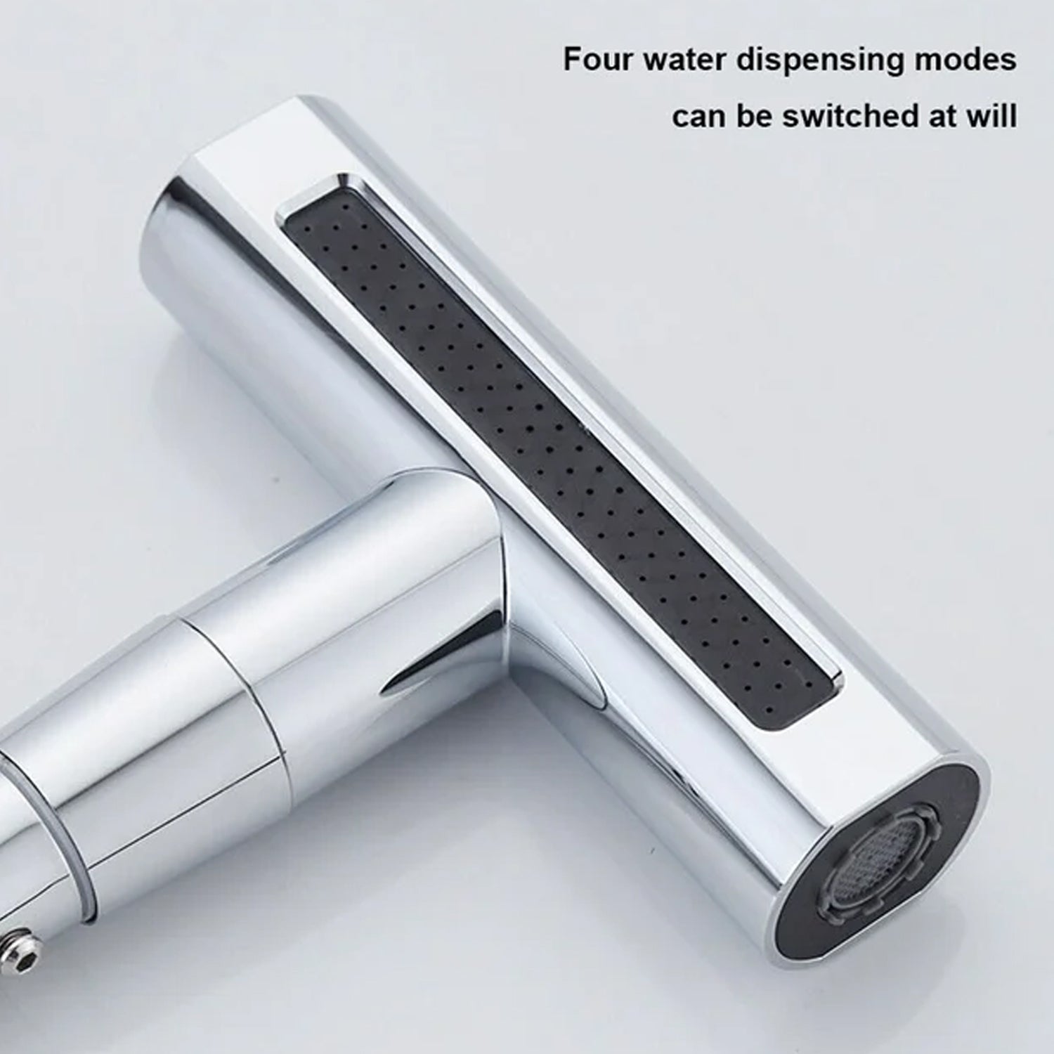 ALVENZA Kitchen Faucet Extender – 360° Rotating Waterfall | Mist & Relax