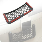 ALVENZA Car Seat Organizer – Mesh Storage for Phone & Purse | Velvet Wheels