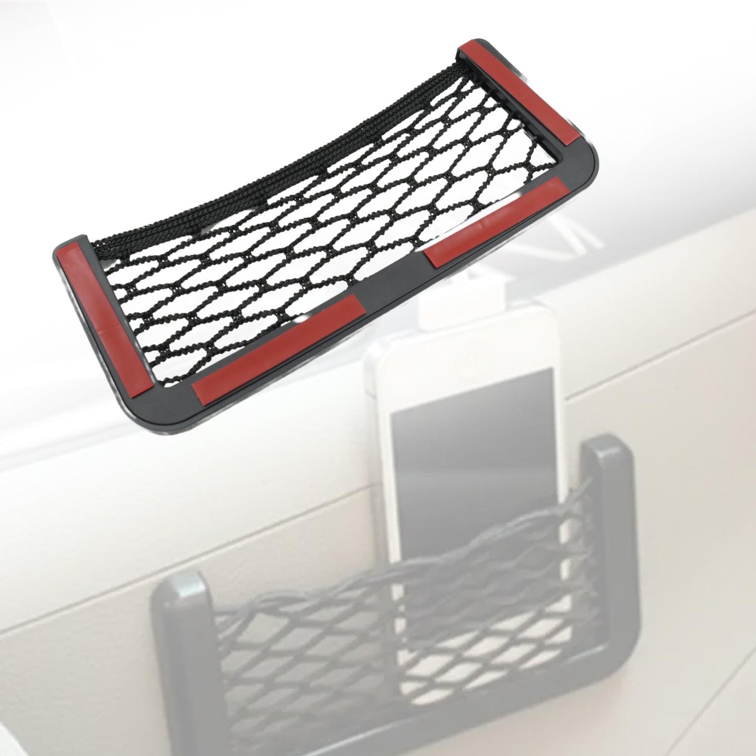 ALVENZA Car Seat Organizer – Mesh Storage for Phone & Purse | Velvet Wheels