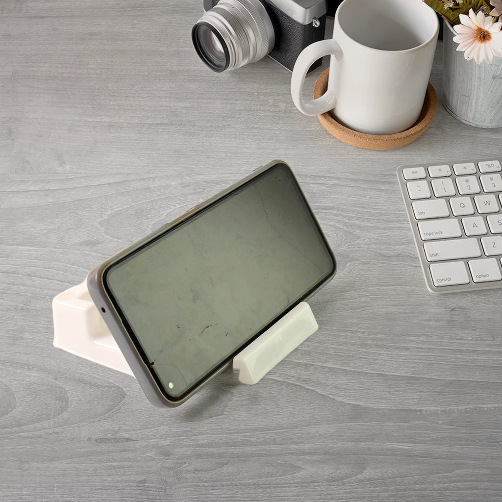 ALVENZA Plastic Mobile Phone Stand – Wall Mounted Organizer & Charger