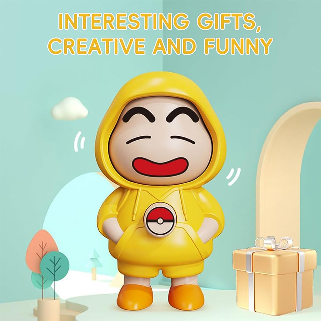 ALVENZA Face Changing Keychain – 3 Expressions, Durable & Fun Gift