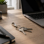 ALVENZA Heavy Duty Metal Keychain Clip – Durable & Multipurpose Accessory
