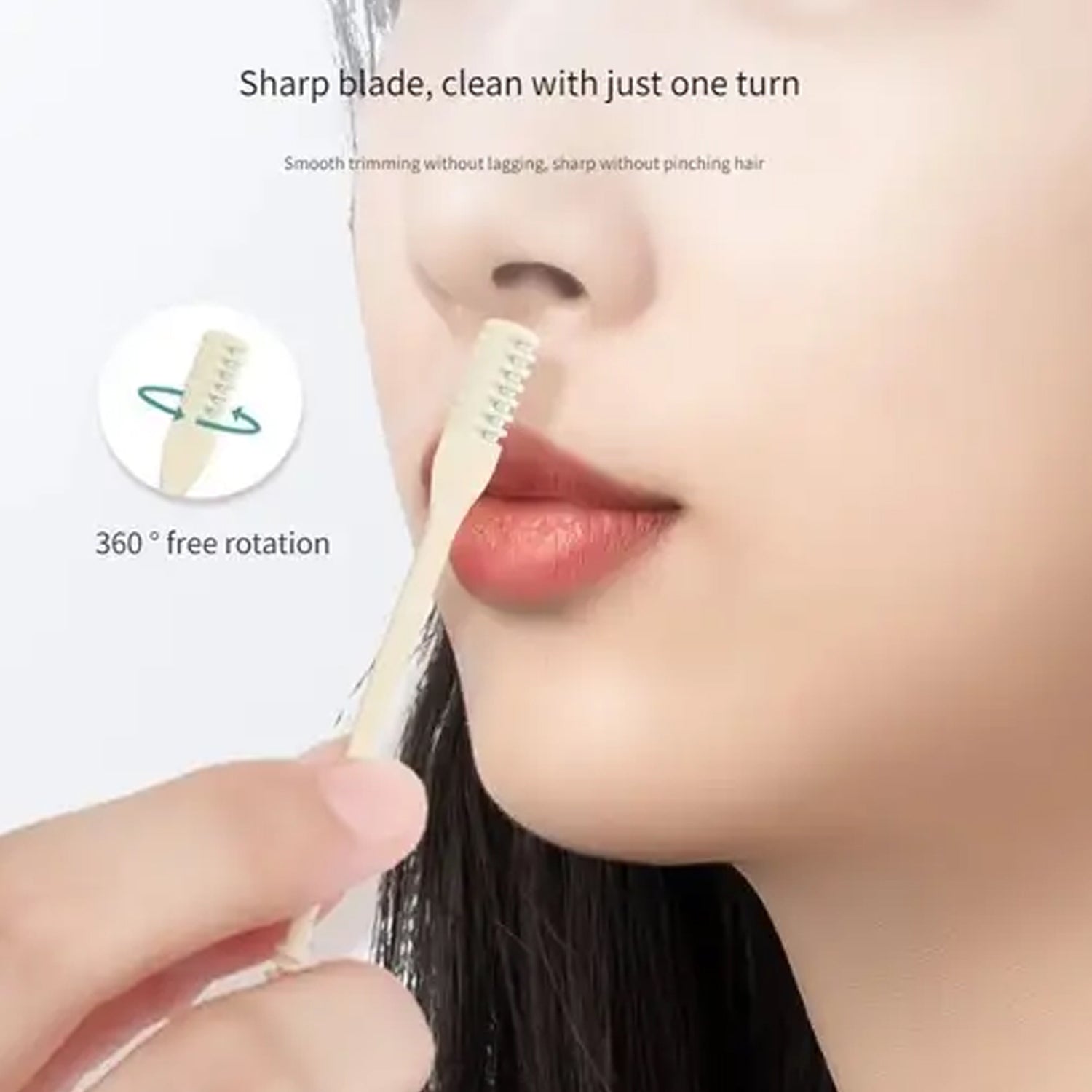 Nose Hair Trimmer Painless 3-in-1 Grooming Kit | PureBeard - Front View