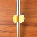 Self-Adhesive Mop Holder Wall Mount Broom Organizer | Storenzo - Detail View 6