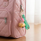ALVENZA Cartoon Character Keychain – Cute Silicone Strap with Mini Toy Charm
