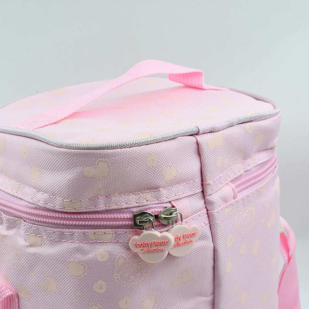 Cute Animal Lunch Bag Reusable & Spacious for Daily Use - Back View