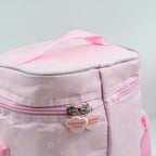 Cute Animal Lunch Bag Reusable & Spacious for Daily Use - Back View