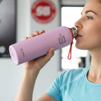 ALVENZA Vacuum Insulated Water Bottle – Keeps Drinks Hot & Cold for Hours