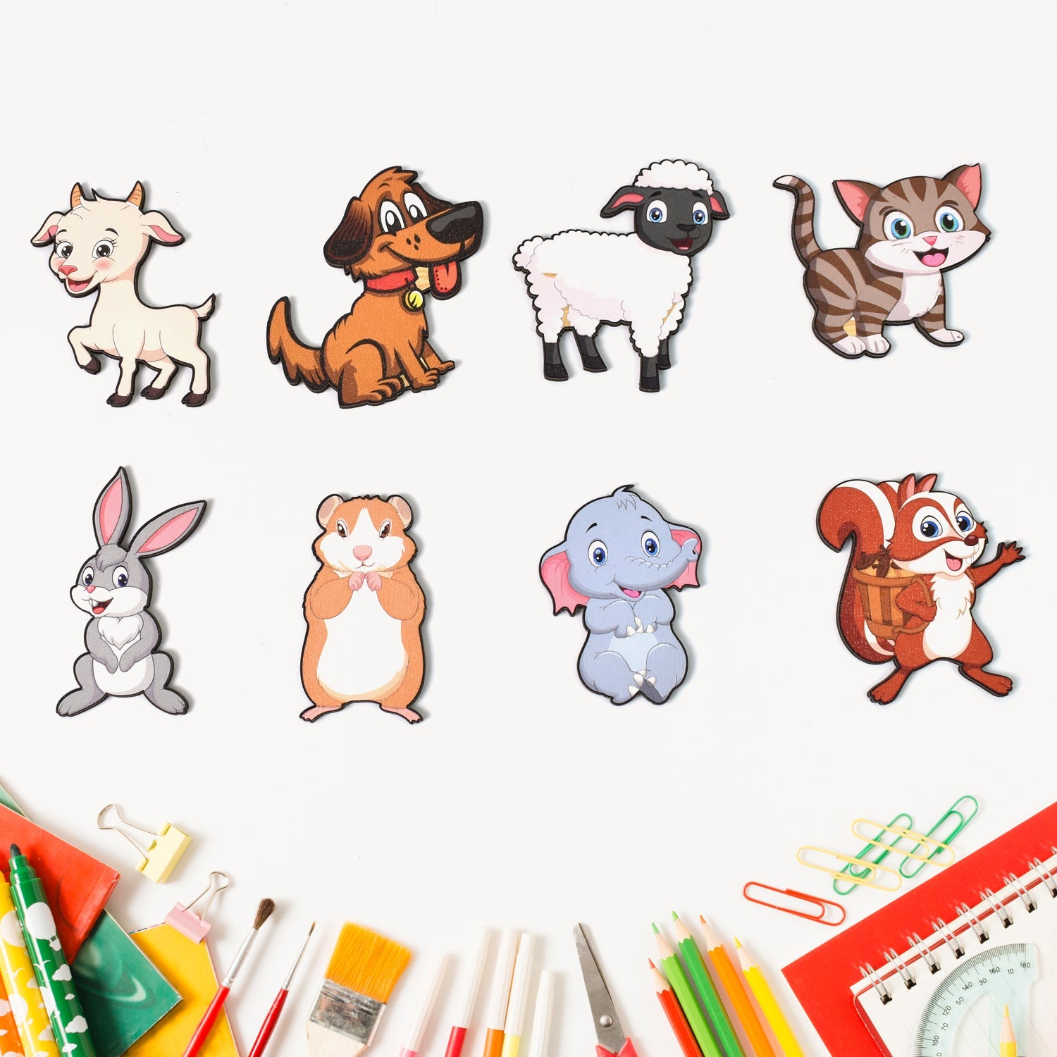 Wooden Animal Puzzle Educational Learning Board | Inventive Play - Detail View 7