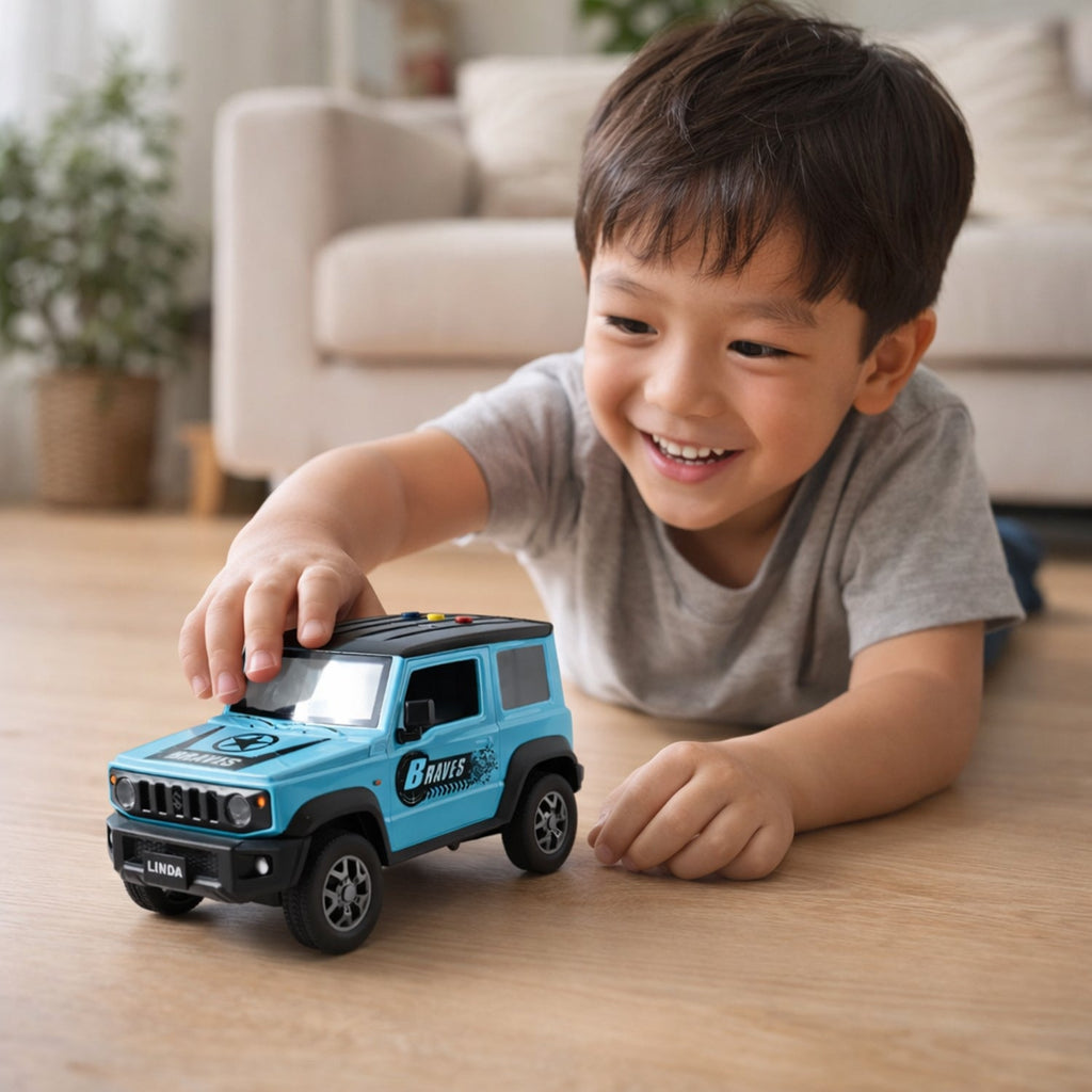 ALVENZA Kids Off-Road Toy Car – Rugged & Lighted Adventure Vehicle