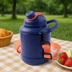 ALVENZA Sports Vacuum Bottle – Leak-Proof with Shoulder Strap