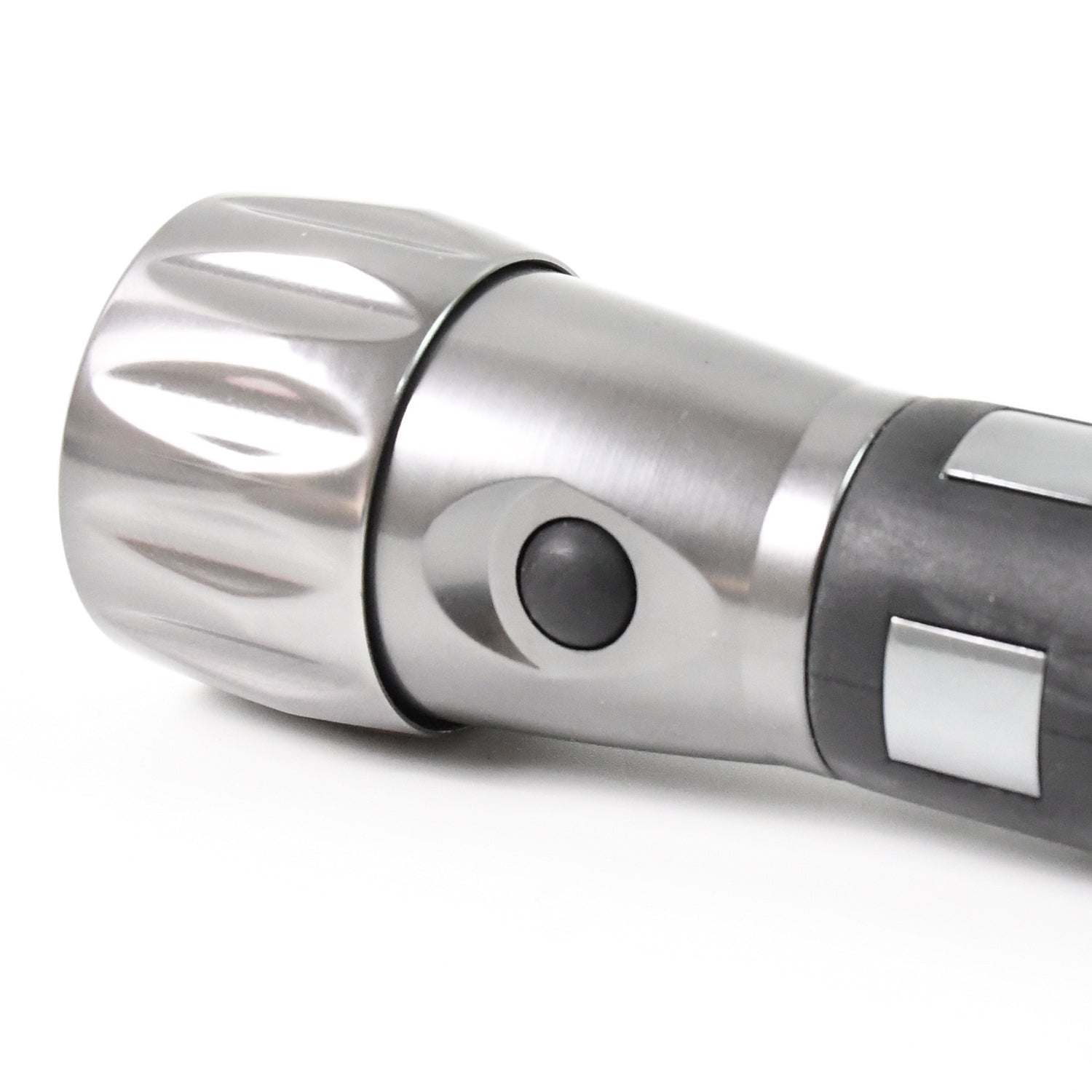 LED Hand Torch Aluminium, Rubber Grip - Detail View 5