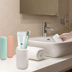 Travel Toothbrush Holder 3 Pc Multicolor Kit | Konvex - Detail View 5