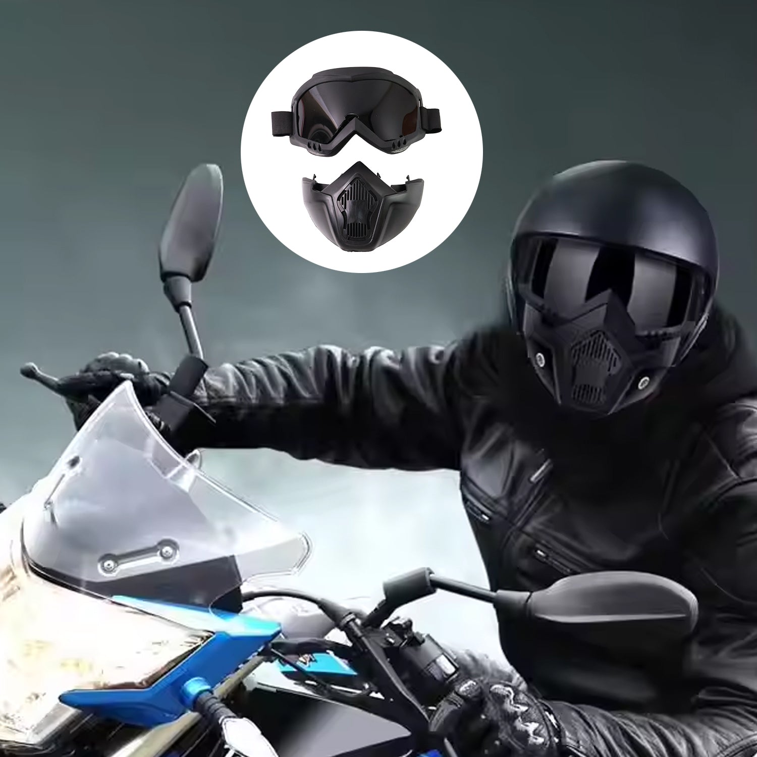 ALVENZA Off-Road Motorcycle Goggles – Windproof Mask & UV Protection | RaceVault