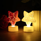 ALVENZA Star Shape LED Tealight Candles – Set of 12 Decorative Lights