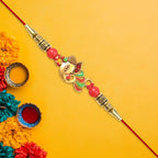 ALVENZA Ganpati Rakhi – Handcrafted Blessings for Brother's Success